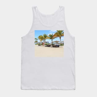 Palm Trees on Vacation in Montego Bay Tank Top